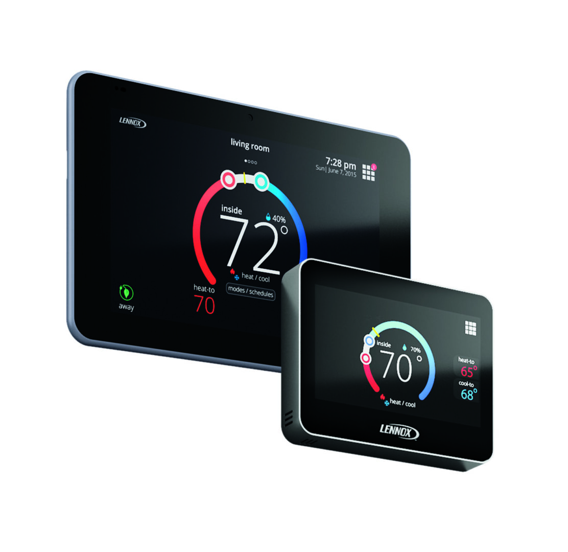 Receive one free Lennox IComfort S40 or S40 Smart Thermostat with any Lennox Branded Full System Replacement.